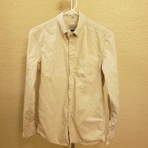 XS Slim J. Crew Stone Shirt